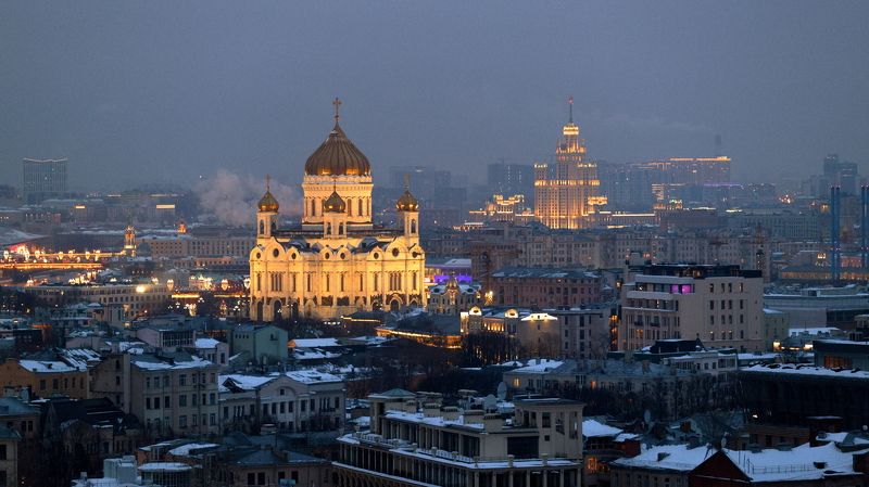 Крыши Москвы фото превью