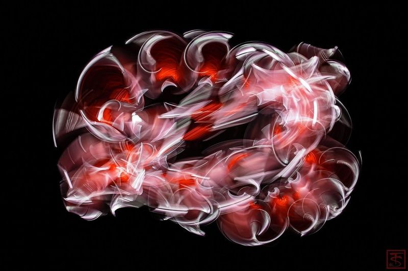 сергей толмачев, уменянакухне, рисованиесветом, фризлайт, lightpainting, красный, red Материя фото превью