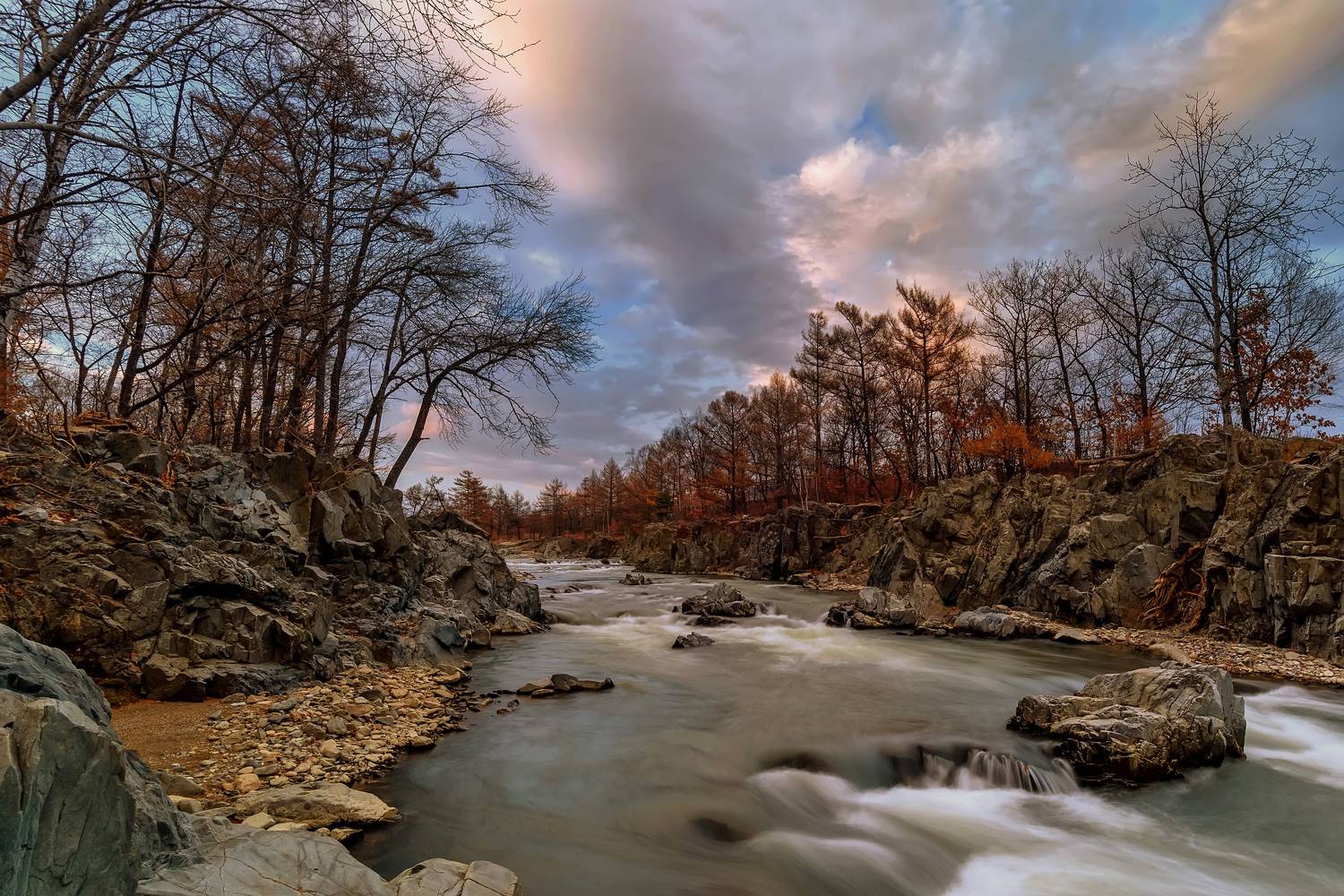 ррудная, осень, вечер,  GeorgyPrimoretz