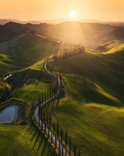Tuscany sunset