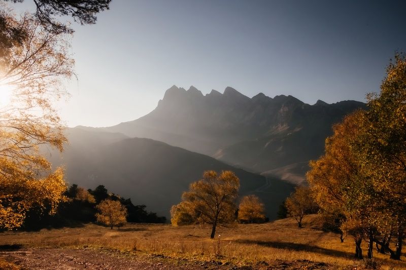 Горная Ингушетия. Осень фото превью