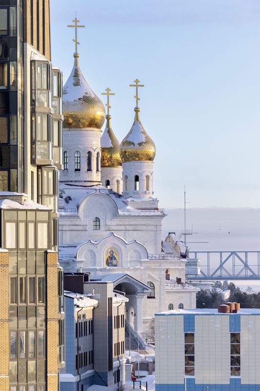 Собор Михайло-Архангельский в Архангельске фото превью