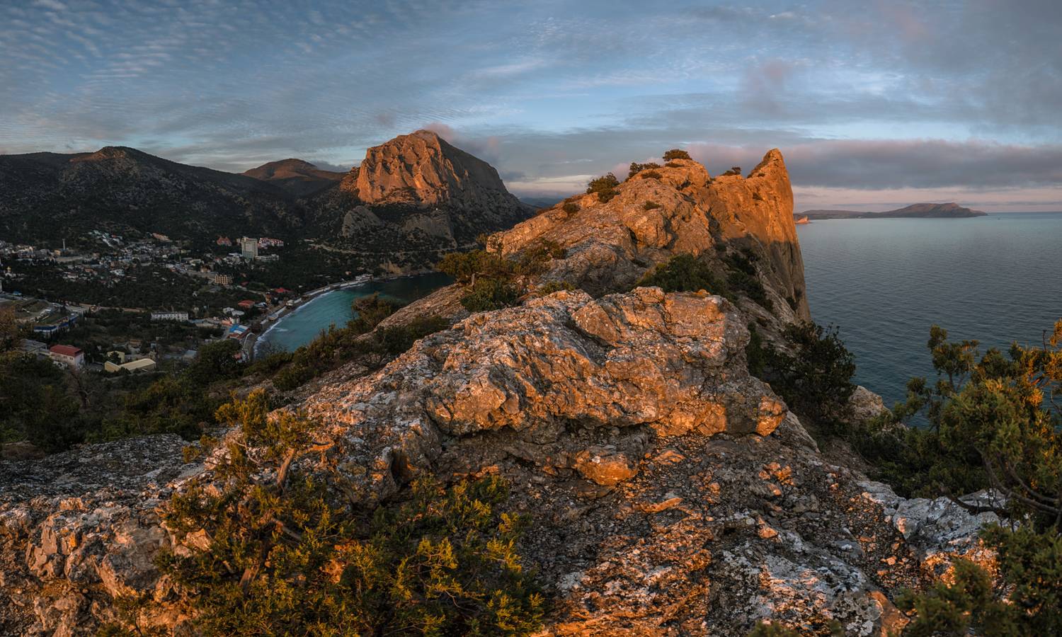 росмия, крым, новый свет, коба-кая, вечер, февраль, Мысливцев Николай