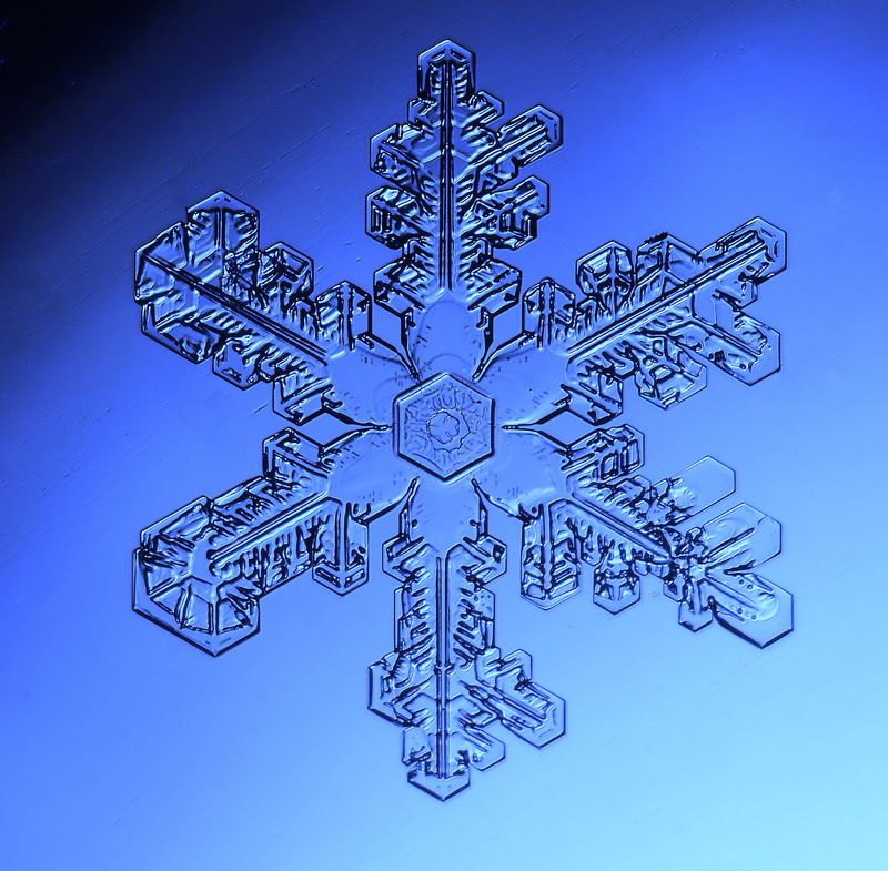 Снежинка фото превью