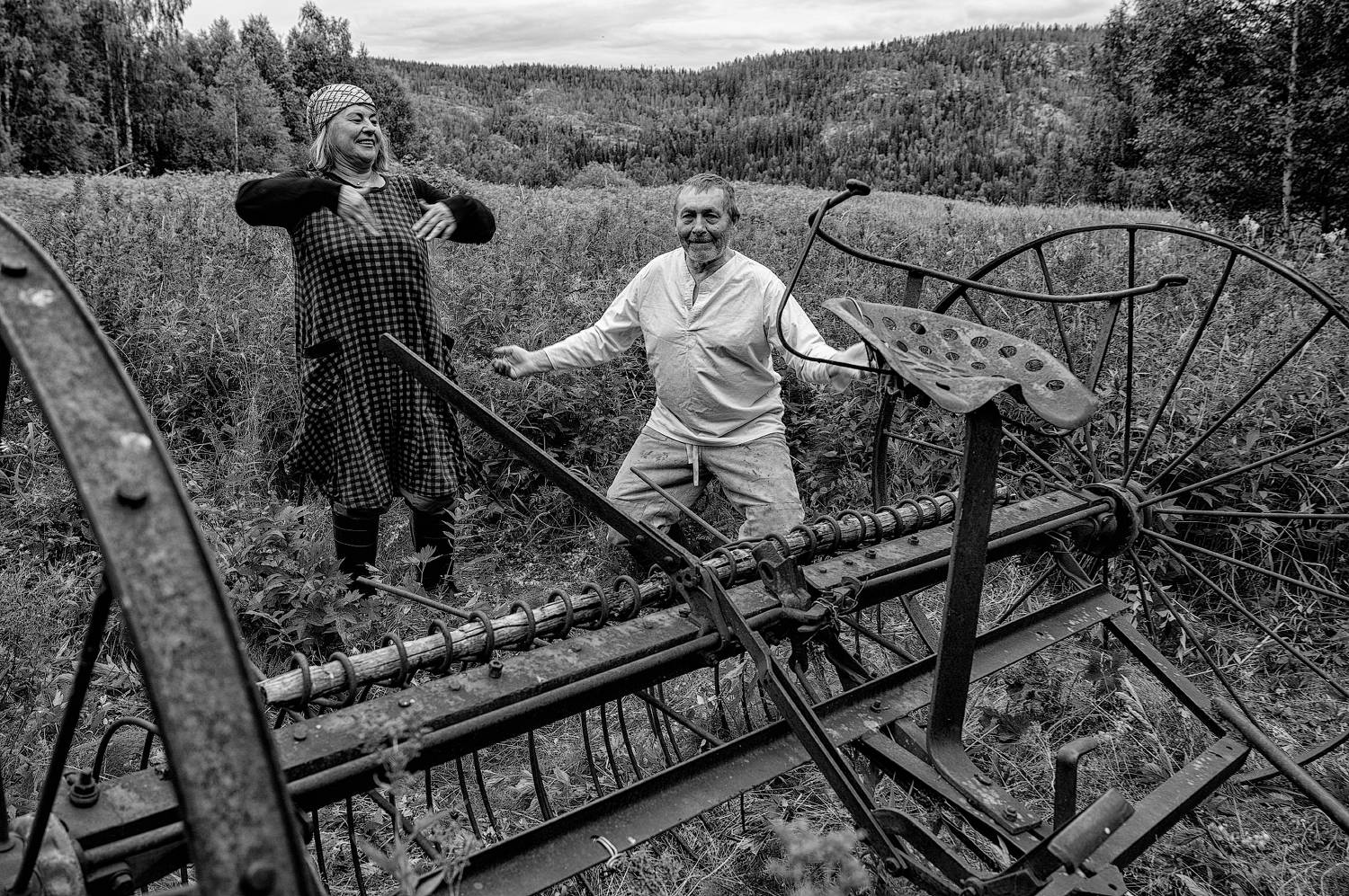 История одного сельскохозяйственного дня прошлого века, (серия). Автор: Валерий Одинцов , Валерий Одинцов