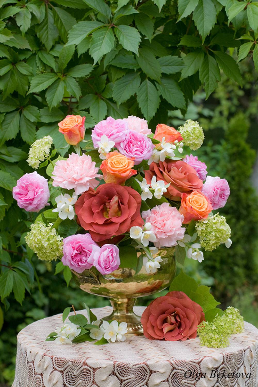 букет, натюрморт, цветы, Бекетова Ольга