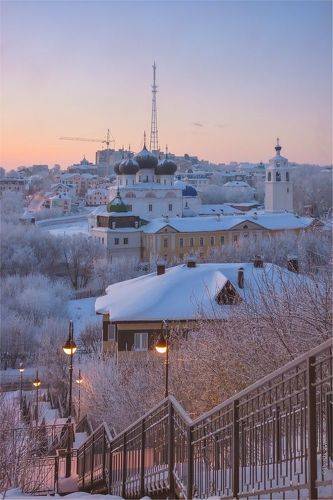 Зима в губернском городе