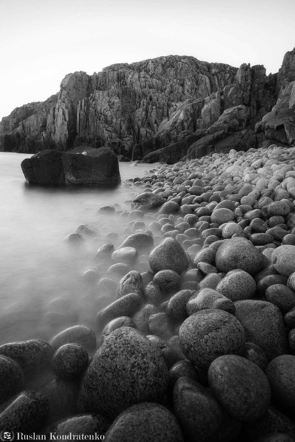 териберка, пляж с яйцами, яйца драконов, камни, Кондратенко Руслан