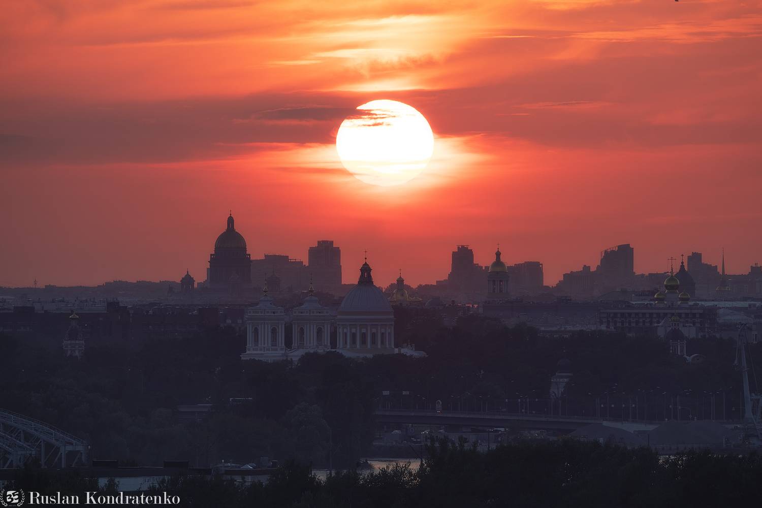 санкт-петербург, исаакиевский собор, александро-невская лавра, закат, рассвет, прострел, композитная фотография, time blending, Кондратенко Руслан