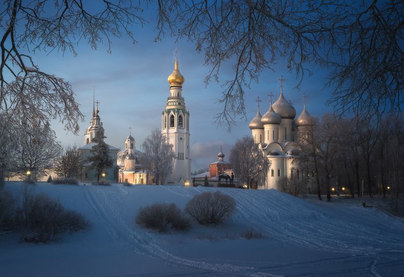 Вологда. Зимнее утро. фото превью