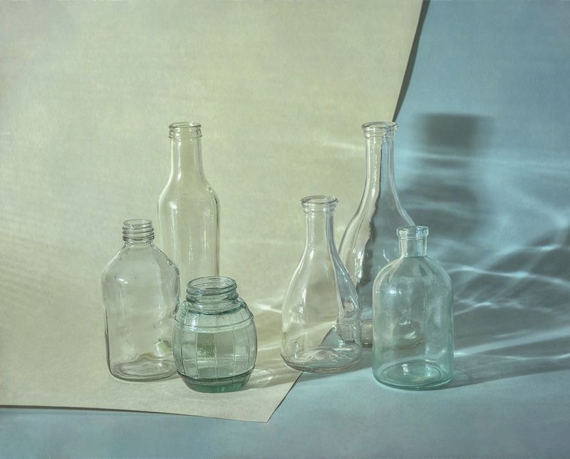 Натюрморт Свет и стекло фото превью