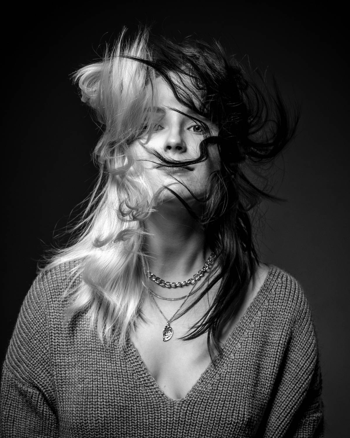 женский  портрет, студийная фотосессия, концептуальное фото, Зураб Бабаев