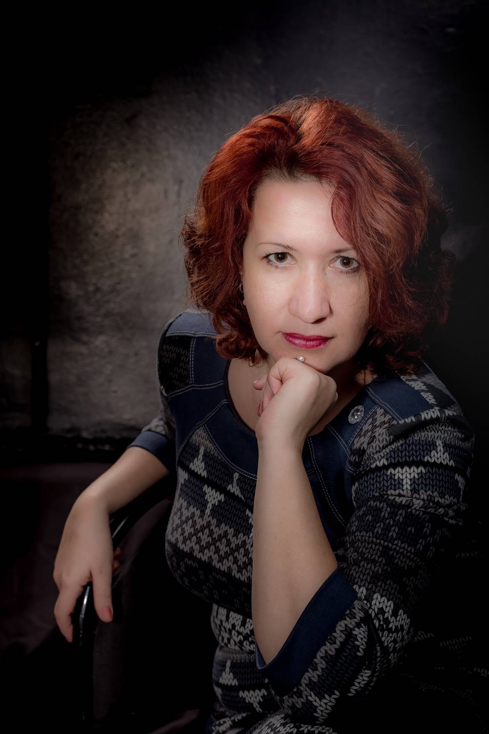 Женский портрет, Юрий Морозов