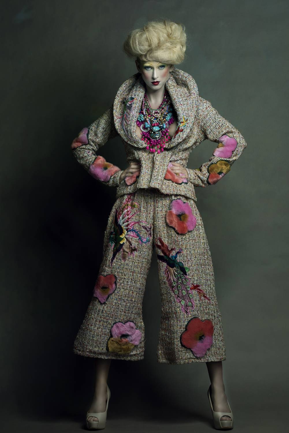 female portrait, fashion,, An La