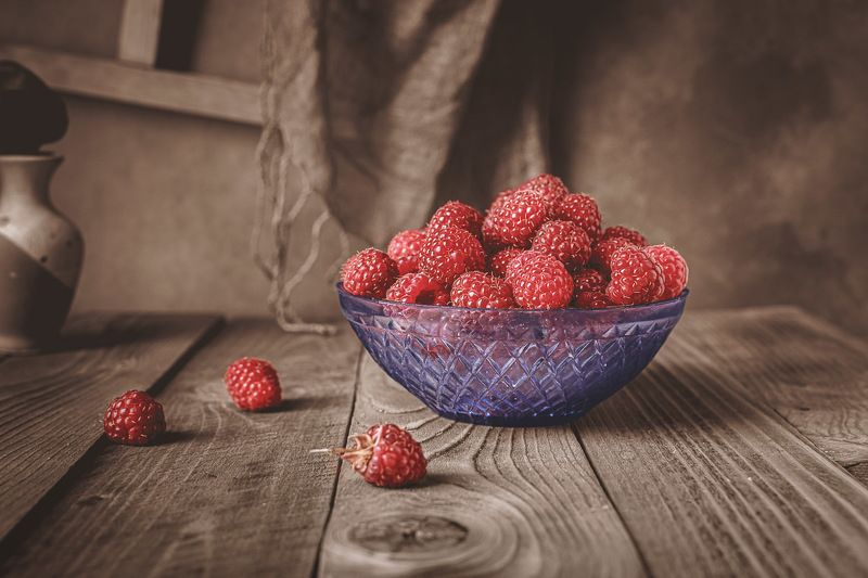 Малина/Raspberries фото превью