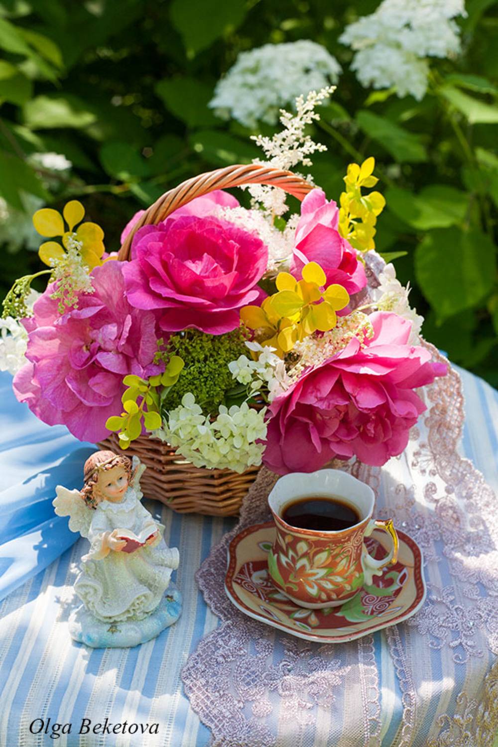 розы, натюрморт, лето, Бекетова Ольга