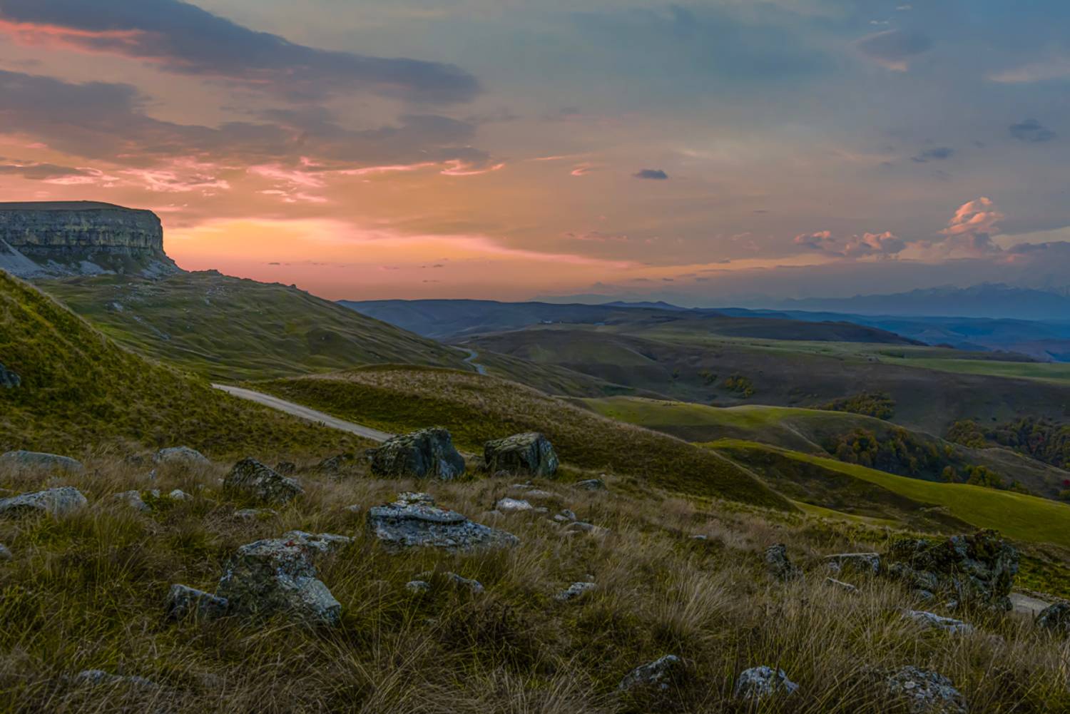 восход горы камни, Anatoly