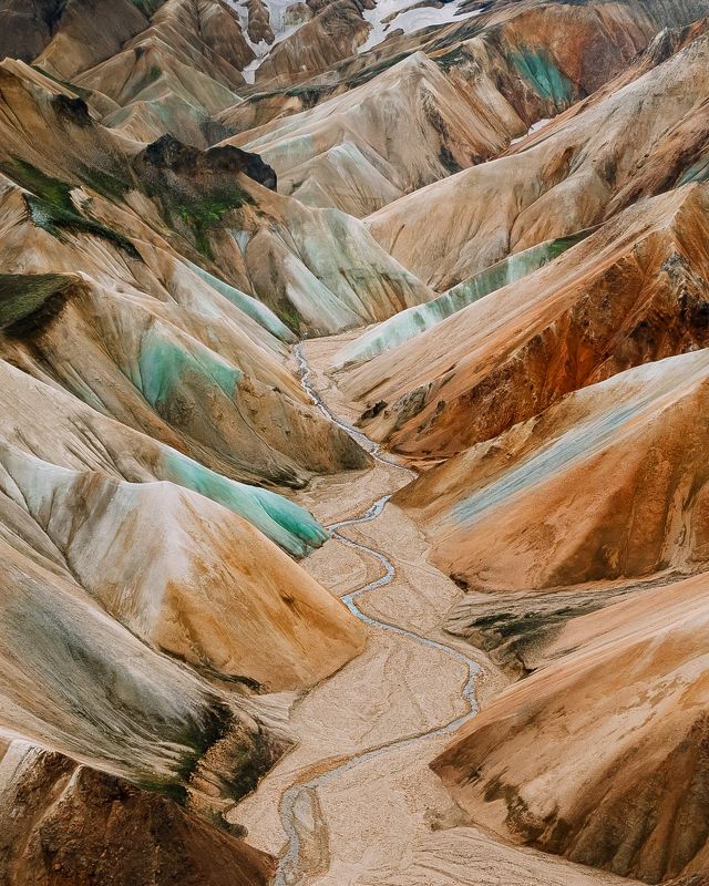 iceland, исландия, landmannalaugar, landscape, mountain Landmannalaugar, Iceland фото превью