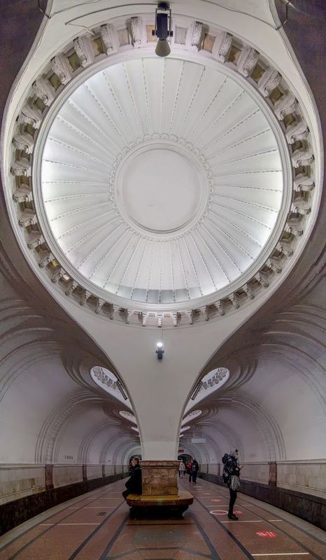 метро, сокол, станция, москва, транспорт, архитектура, город, геометрия Станция метро Сокол фото превью