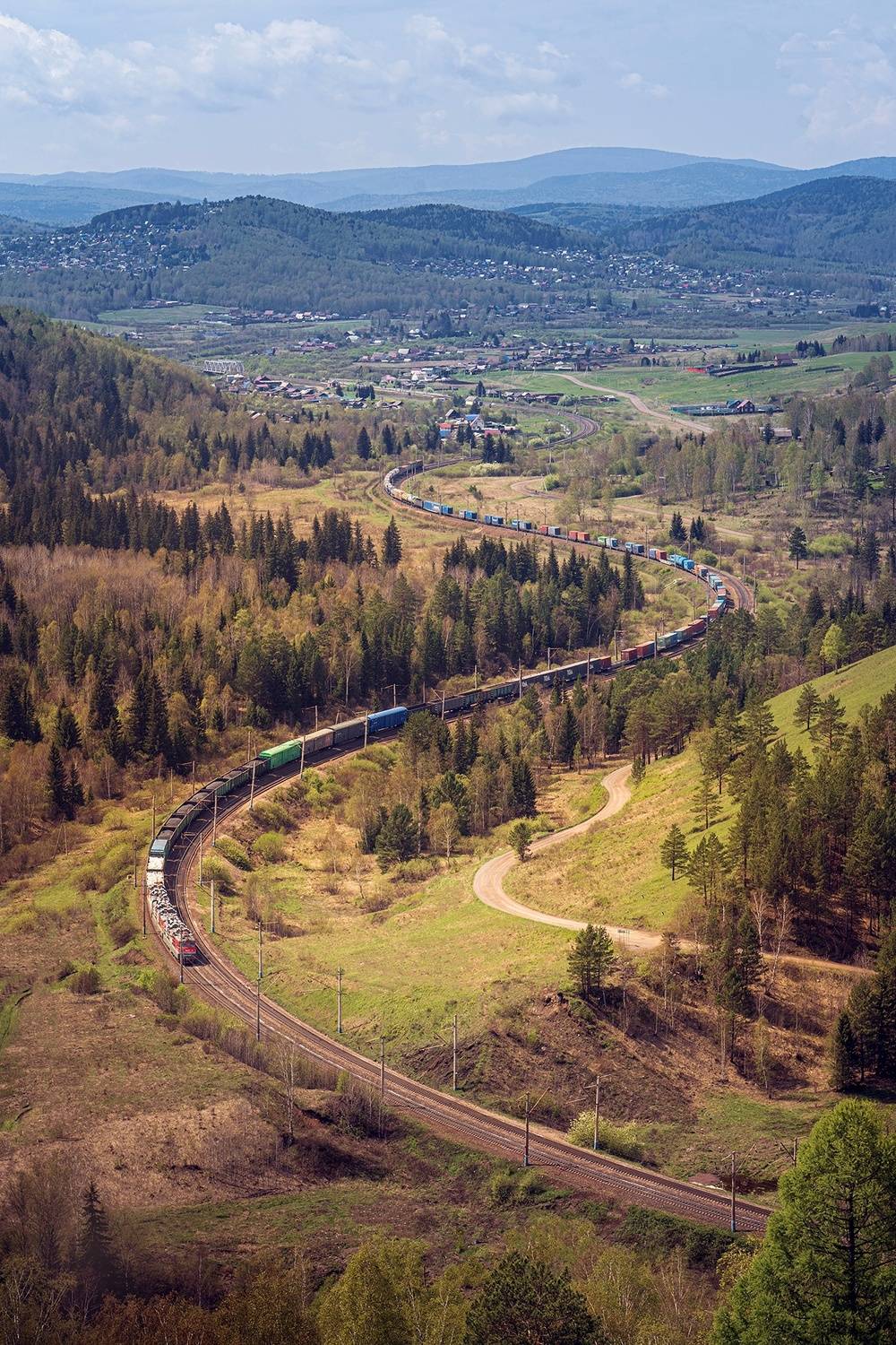 жд, поезд, train, railway, железная дорога, россия, сибирь, Разгуляев Владимир