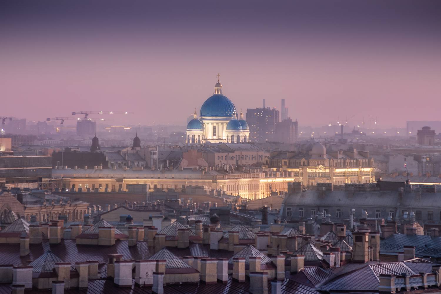 город, санкт-петербург, закат, собор, Khlebnikova Ekaterina