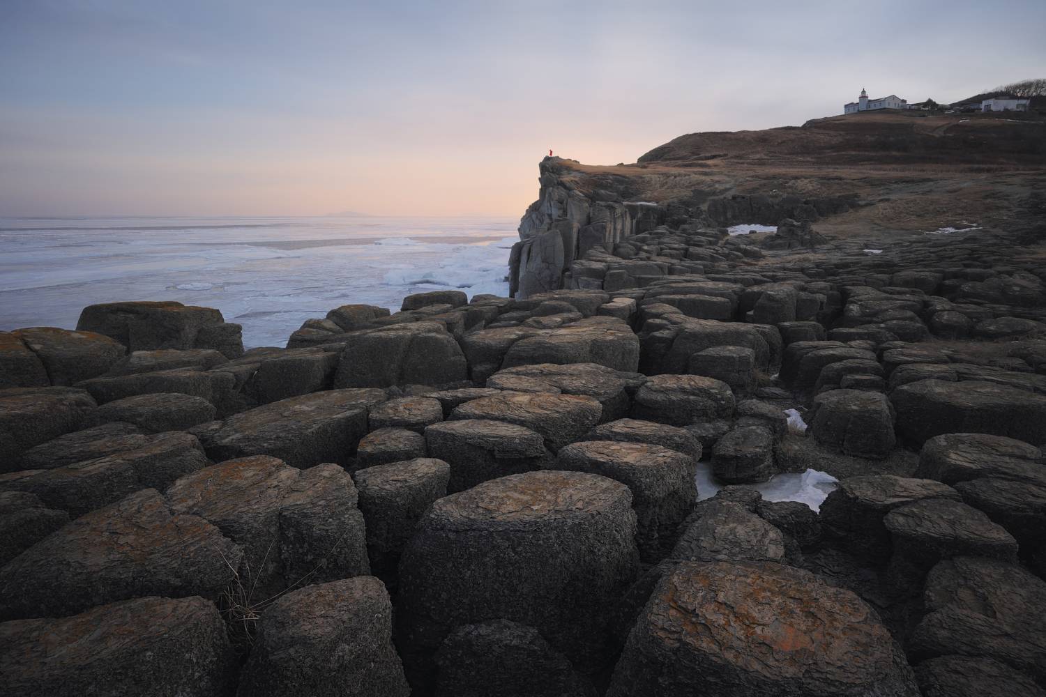 закат, пейзаж, мыс брюса, приморье, Андрей