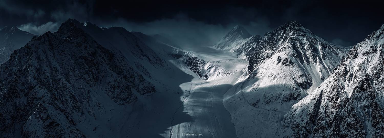 алтай, долина, актру, горы, алтайский край, россия, сибирь, дрон, панорама, ледник, вид сверху, пейзаж, плато, снег, зима, altai, valley, aktru, mountains, altai region, russia, siberia, aerial, drone, panorama, glacier, landscape, plateau, snow, winter, Сергеев Кирилл