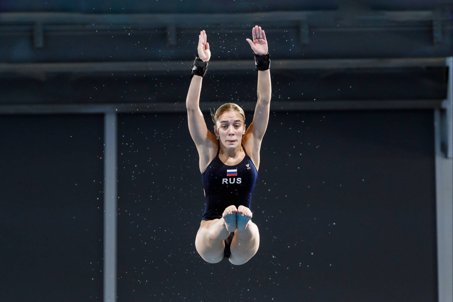 прыжки в воду, прыжки, бассейн, девушка, Юрий Ломакин