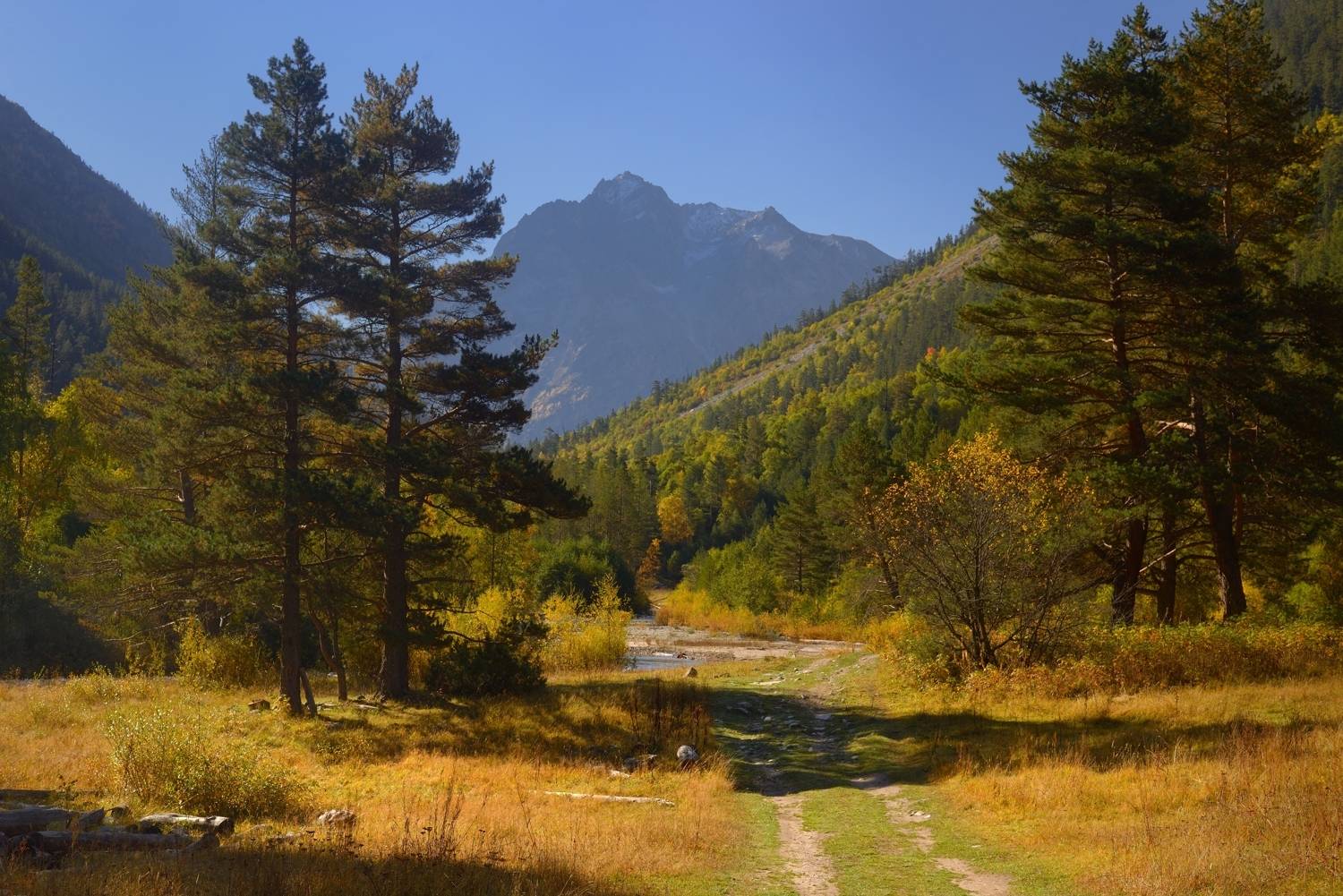 горы осень чиринкол, Александр Жарников