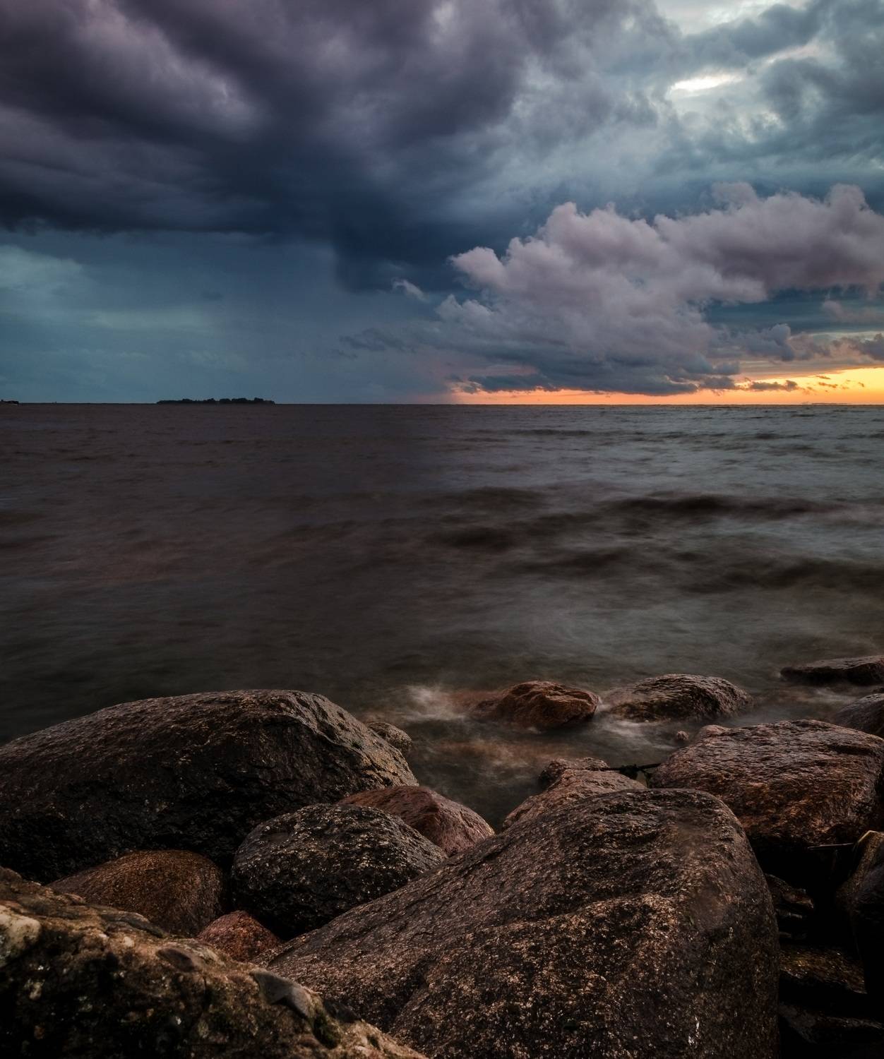 закат, тучи, облака, небо, залив, sunset, cloud, sky, bay,, Alexey S