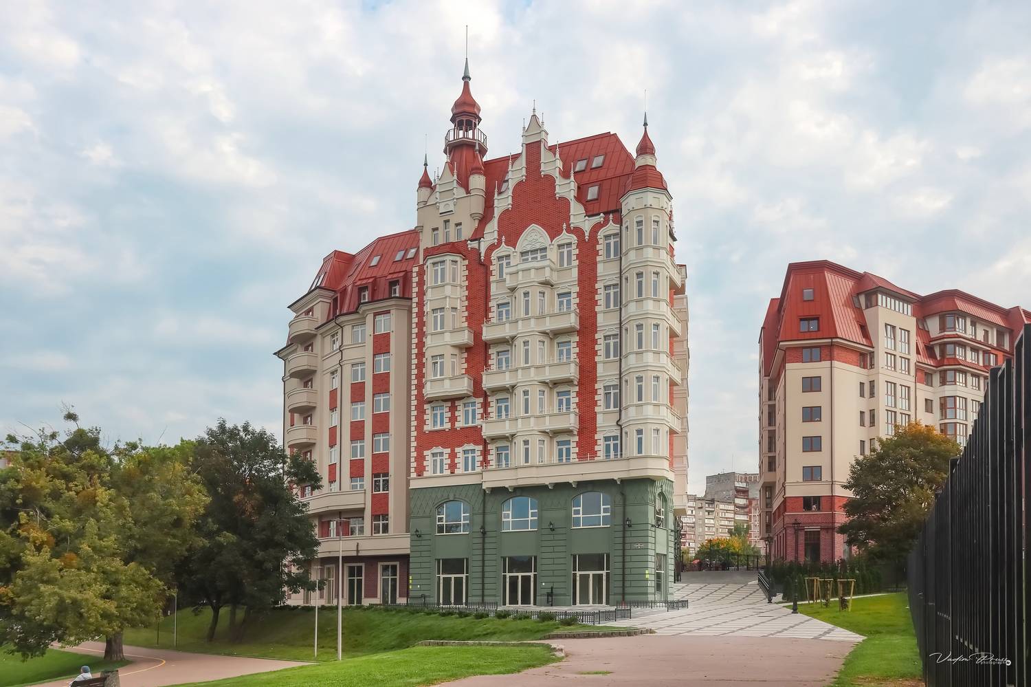 архитектура, Калининград, жилой комплекс, фотография, город, день, дом, Россия, architecture, Kaliningrad, residential complex, photography, city, day, house, Russia, Vadim Svirin