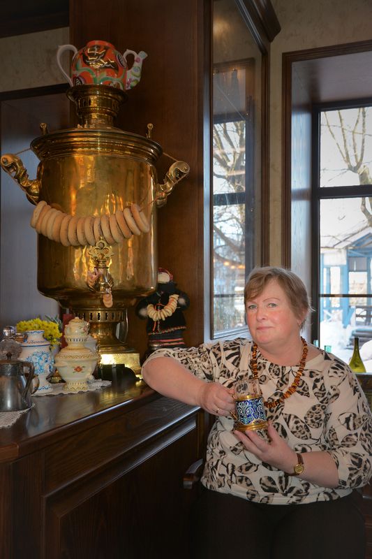 Кустодиевская Дама фото превью