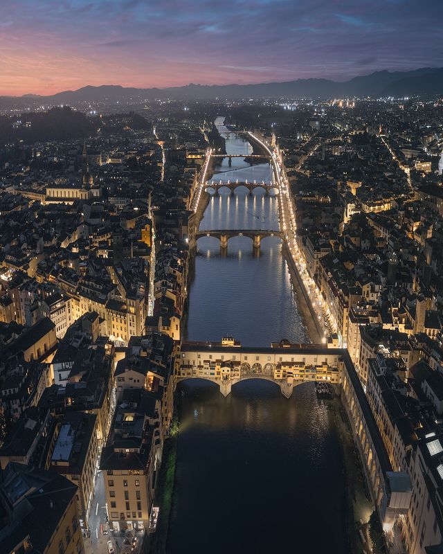 #sunset #florence #air #dji Florence фото превью