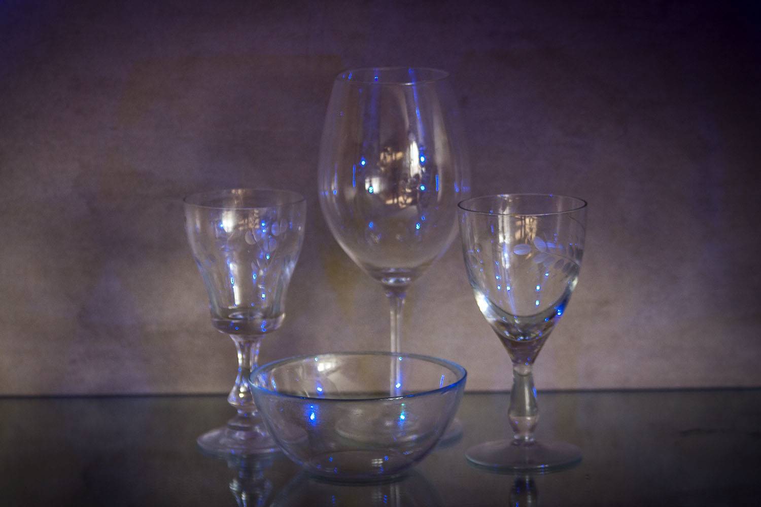 натюрморт, стекло, посуда, Людмила Павловна