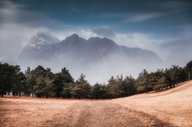 Горный пейзаж. Ингушетия фото превью