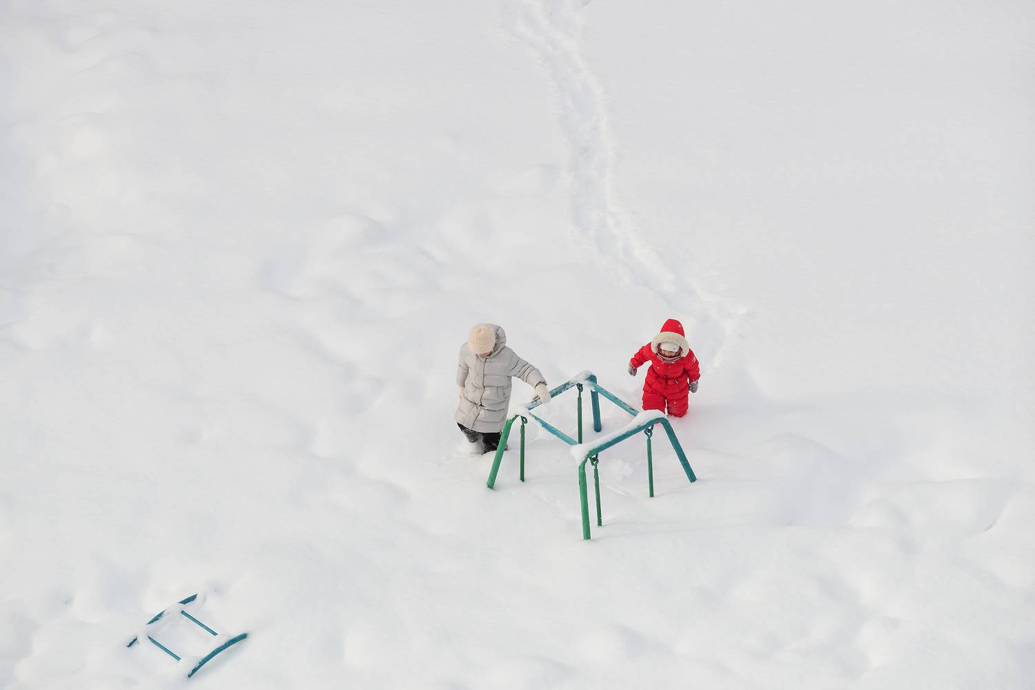 зима город снег, Владислав Никишин