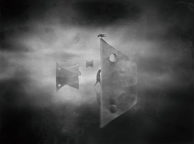 fineart, blackandwhite, conceptual, photomontage, photomanipulation, surreal, surrealism, fantasy, art, dark, darkart, adobe Hidden фото превью