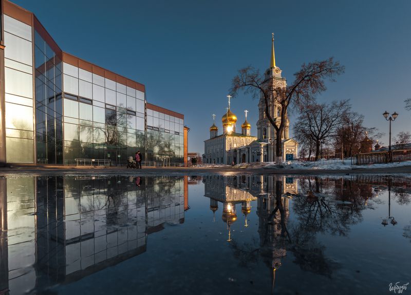 Отражения в Тульском Кремле фото превью