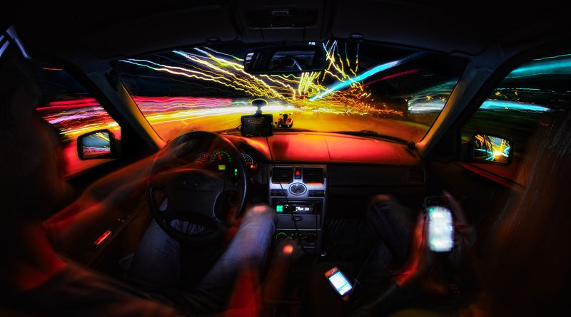 скорость, длинная, выдержка, свет, автомобиль, ночь, футуризм, контраст, движение, полосы, света, раимун, алексей На встречу к звёздам и планетам фото превью