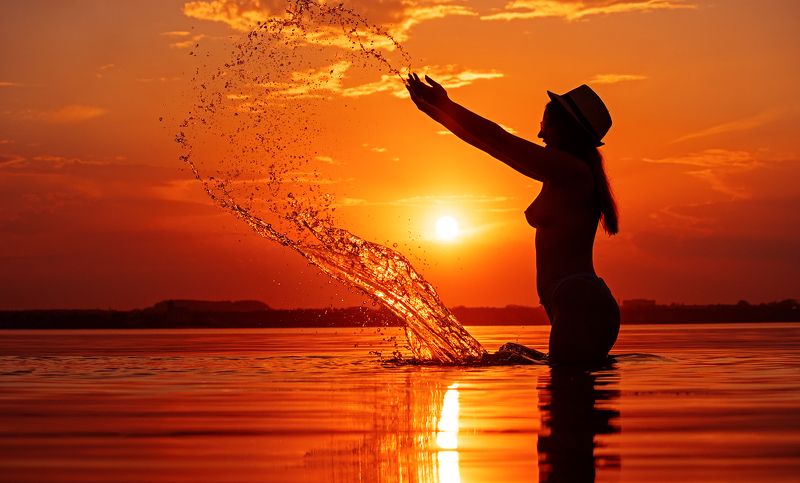 закат фото превью