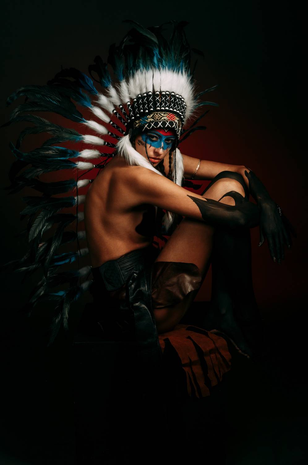 девушка, роуч, студия, свет, Алексей Плешков