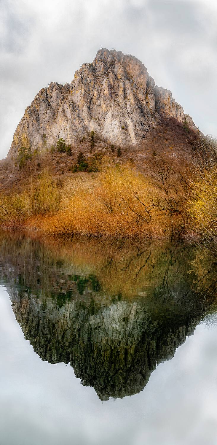 горы, озеро, природа, крым, лес, пейзаж, Макс Яковенко