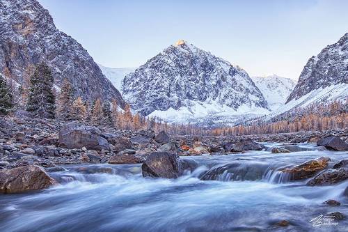Верховье реки Актру