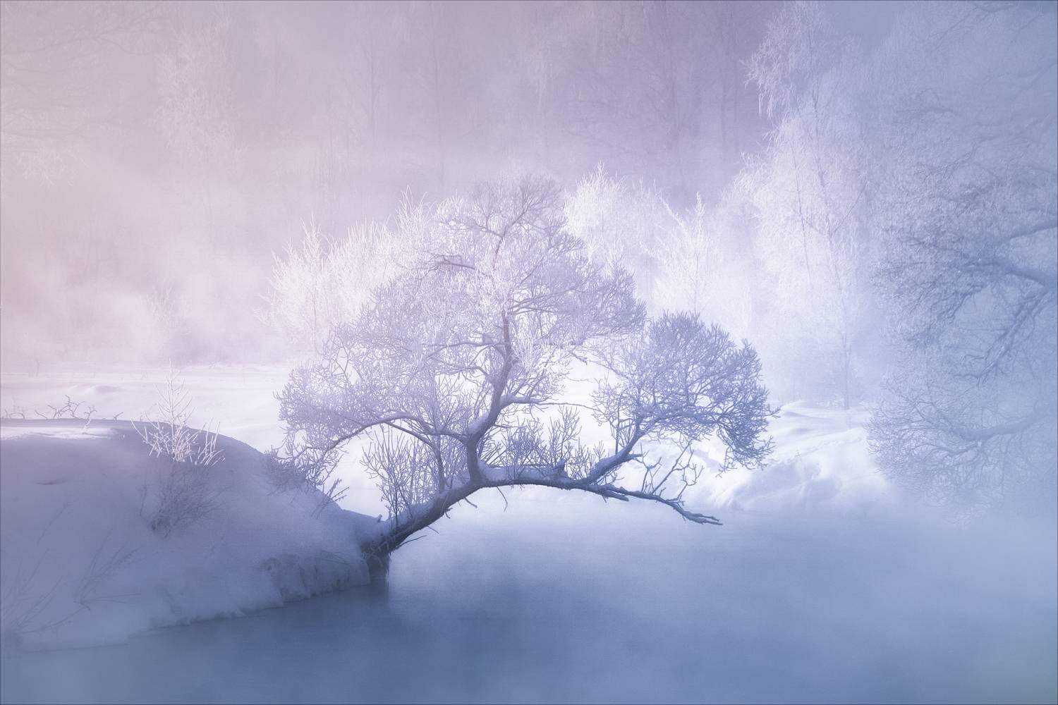 истра, утро, мороз, рассвет, Богорянов Алексей