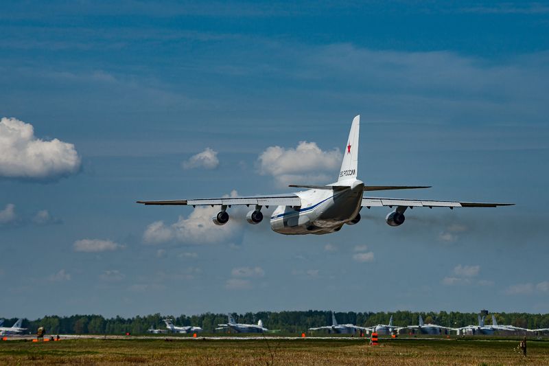 Имитация посадки фото превью