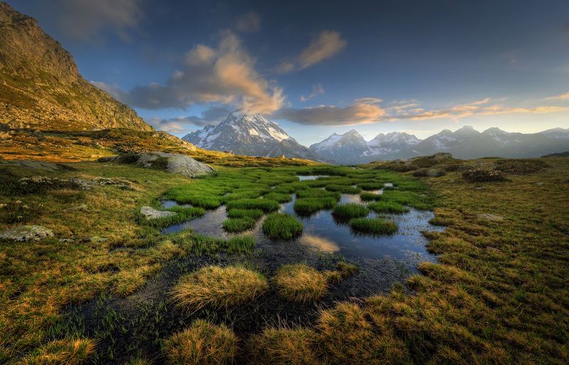 горы Кавказ Архыз лето  Островки фото превью