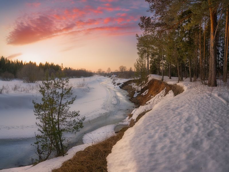 Первые мартовские проталины фото превью