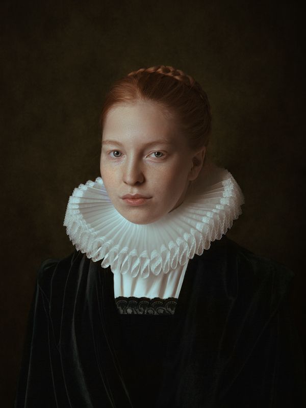 портрет, женский портрет,оммаж , Оммаж на картину Питера Пауля Рубенса \