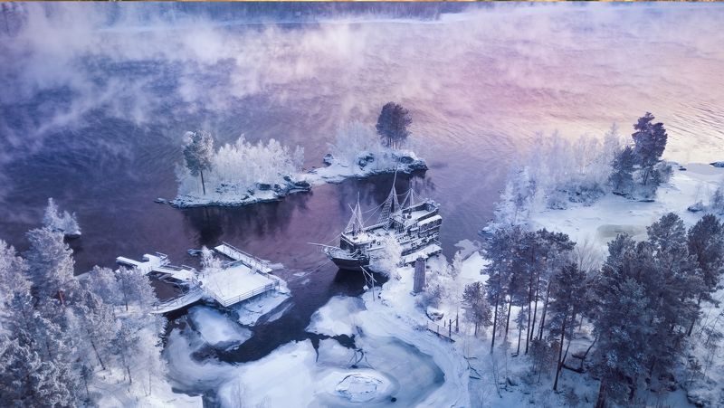 хакасия, зима, тортуга, снег, река Тортуга фото превью