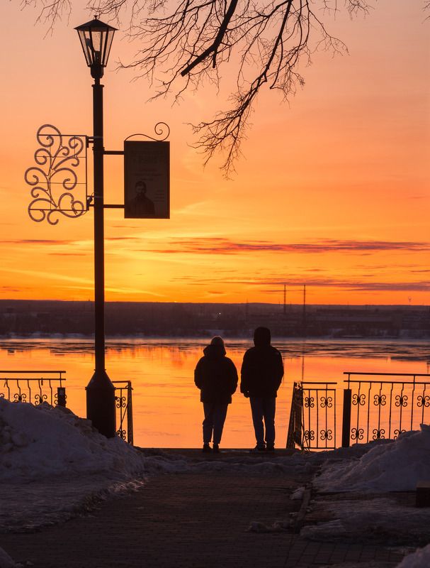 закат фото превью